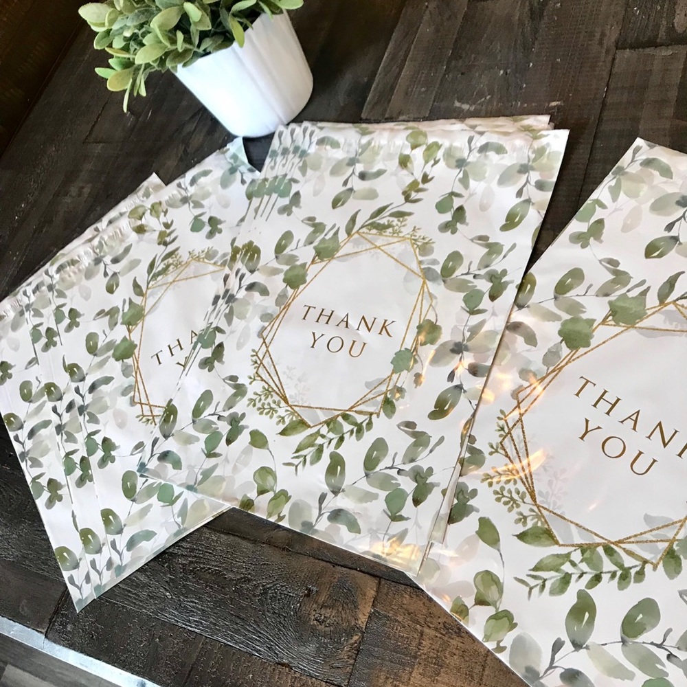 20pcs -Thank You- Poly Mailers
